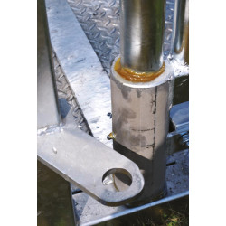 Handbetätigter PCCA-Halsfangrahmen, selbstsperrend Handbetätigter PCCA-Halsfangrahmen, selbstsperrend