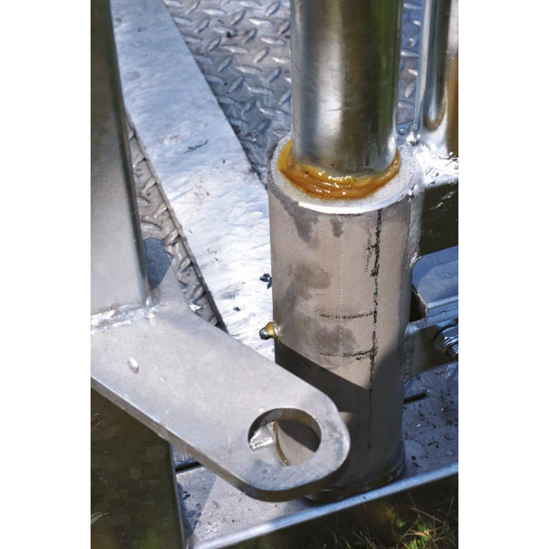 Handbetätigter PCCA-Halsfangrahmen, selbstsperrend Handbetätigter PCCA-Halsfangrahmen, selbstsperrend