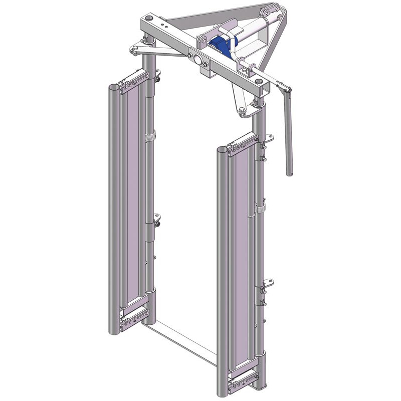Handbetätigter PCCA-Halsfangrahmen, selbstsperrend Handbetätigter PCCA-Halsfangrahmen, selbstsperrend