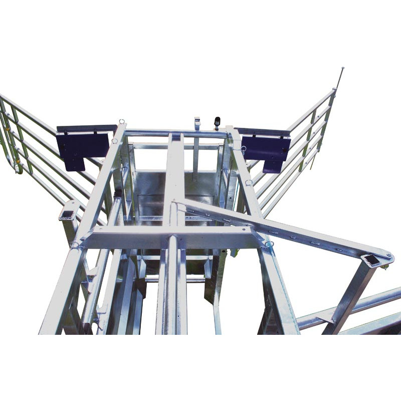 Versetzte Bedienung für PCCM-Halsfangrahmen an fahrbarem oder feststehendem Behandlungstreibgang