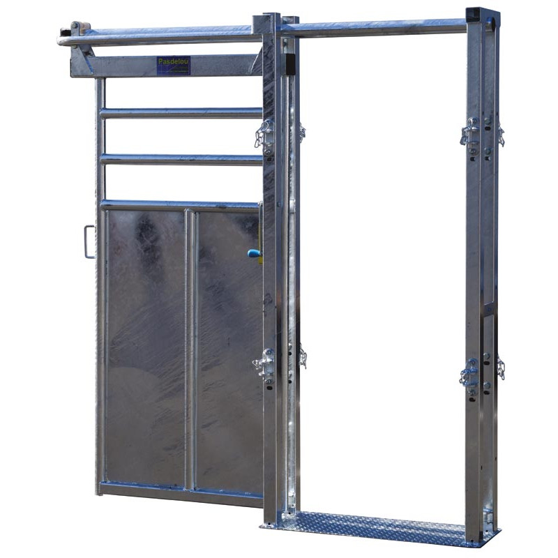 Versetzte Schiebetür, 1 Flügel, handbetätigt