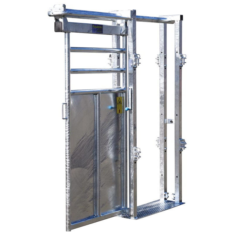 Versetzte Schiebetür, 1 Flügel, handbetätigt