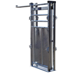 Versetzte Schiebetür, 1 Flügel, handbetätigt