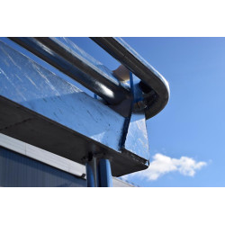 Versetzte Schiebetür, 1 Flügel, handbetätigt