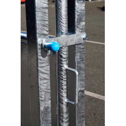 Versetzte Schiebetür, 1 Flügel, handbetätigt