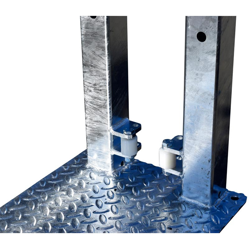 Versetzte Schiebetür, 1 Flügel, handbetätigt