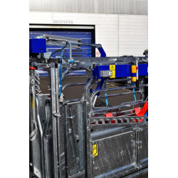 Schubvorrichtung Anti-Rücklauf, pneumatisch for cages manuelles