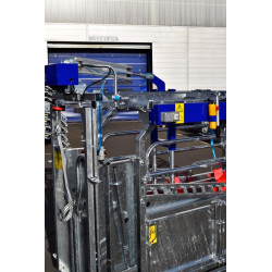 Schubvorrichtung Anti-Rücklauf, pneumatisch for cages manuelles