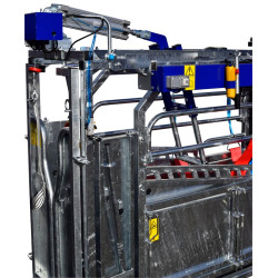 Schubvorrichtung Anti-Rücklauf, pneumatisch for cages manuelles