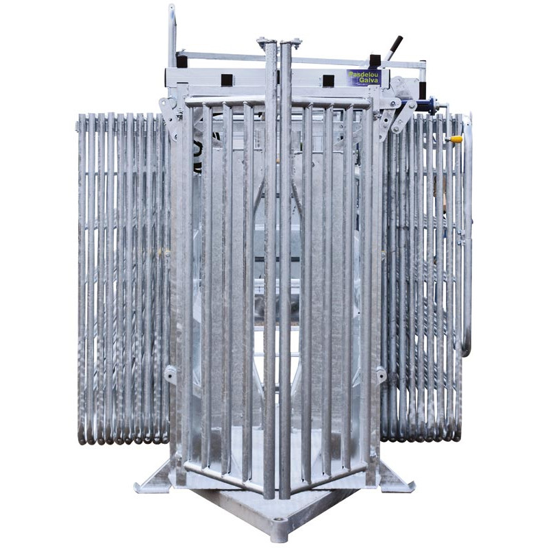 Panelträger für fahrbaren behandlungstreibgang