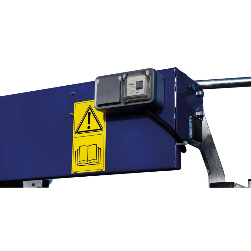 Elektrischer Klauenpflegesatz für stand mit festen Seiten - 4 Seitentüren