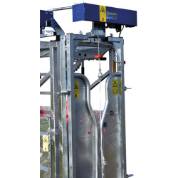 Elektrischer Klauenpflegesatz für stand mit festen Seiten - 4 Seitentüren