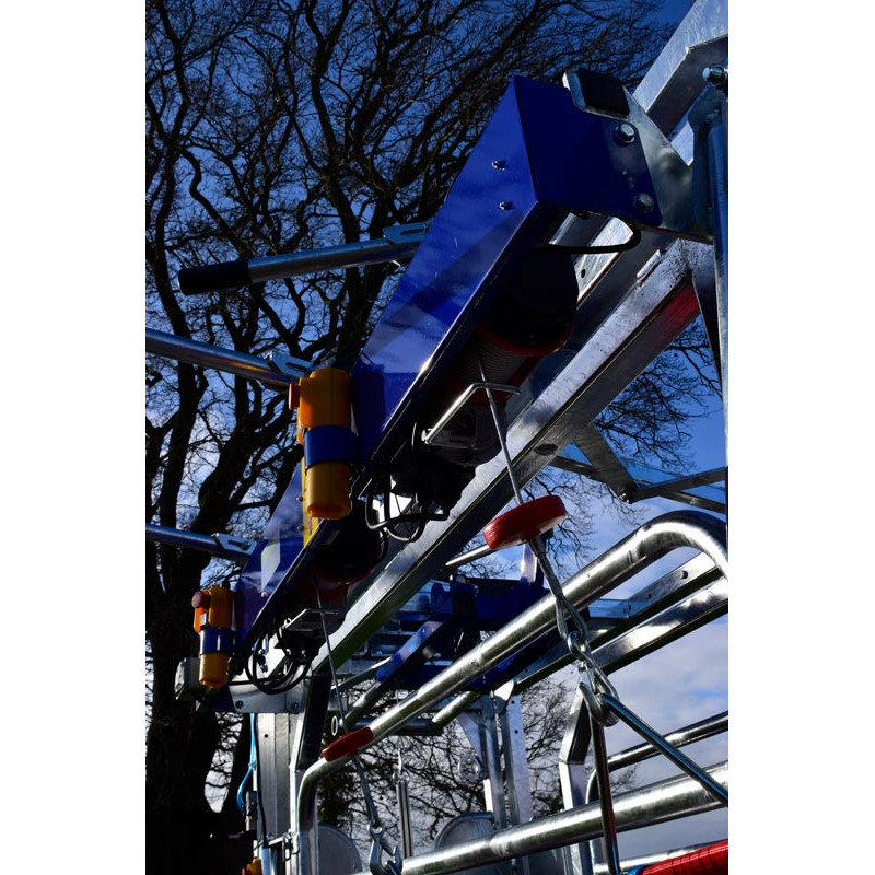 Elektrischer Klauenpflegesatz für Stand mit breitenverstellbaren Seiten - 4 Seitentüren Elektrischer Klauenpflegesatz für Stand mit breitenverstellbaren Seiten - 4 Seitentüren