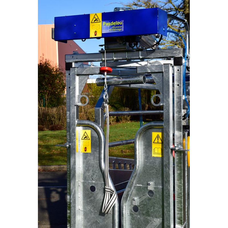 Elektrischer Klauenpflegesatz für Stand mit breitenverstellbaren Seiten - 4 Seitentüren Elektrischer Klauenpflegesatz für Stand mit breitenverstellbaren Seiten - 4 Seitentüren