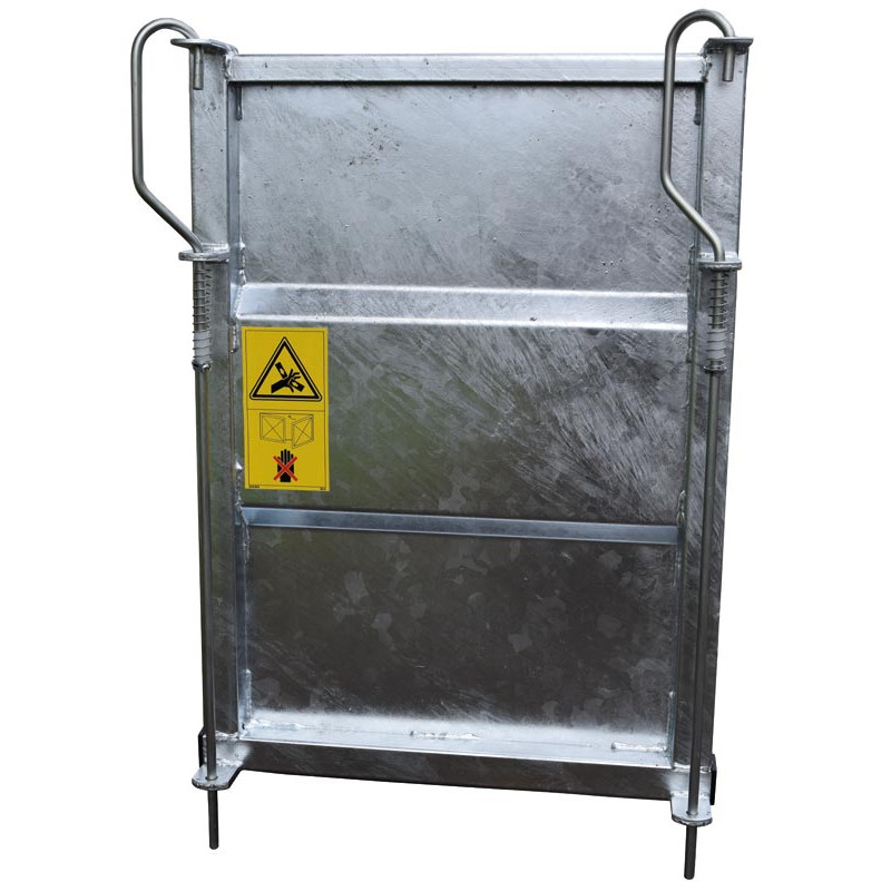 Verblechte seitliche Panels für Klauenpflegestand Full-Elec