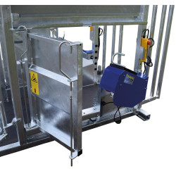 Verblechte seitliche Panels für Klauenpflegestand Full-Elec