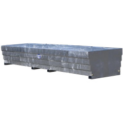 Rechteckige weidetränken 3700 L