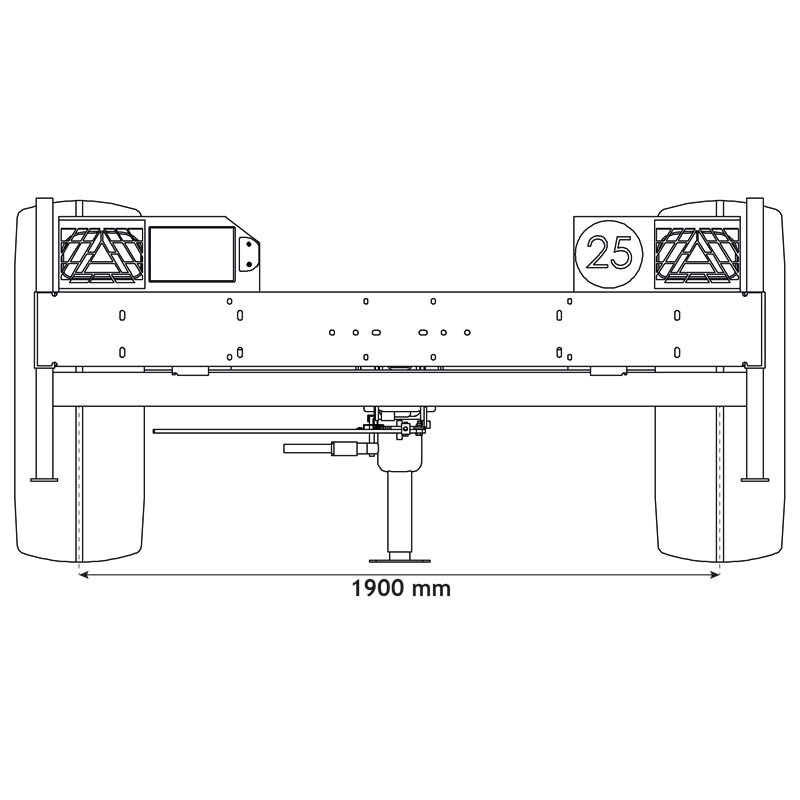 Fahrgestell für Wasserfass 5200 L