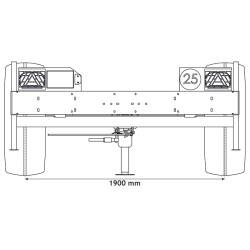 Fahrgestell für Wasserfass 6200 L