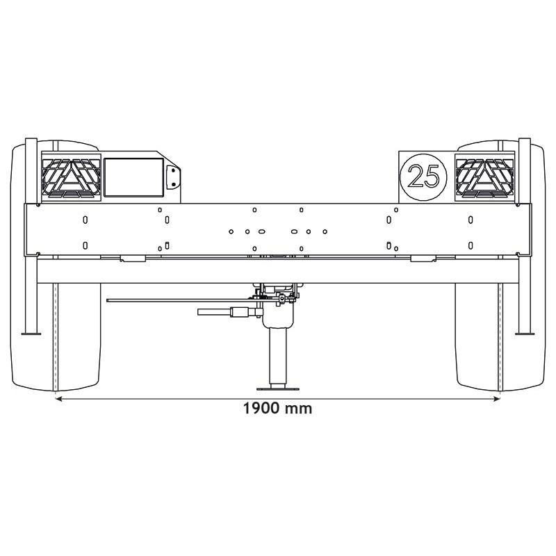 Fahrgestell für Wasserfass 6200 L