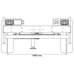 Fahrgestell für Wasserfass 8000 L