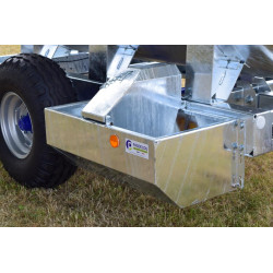 Tränke 100 l mit Schwimmerventil für Wasserfass