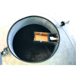 Schwimmerventil zum automatischen Befüllen des Wasserfasses