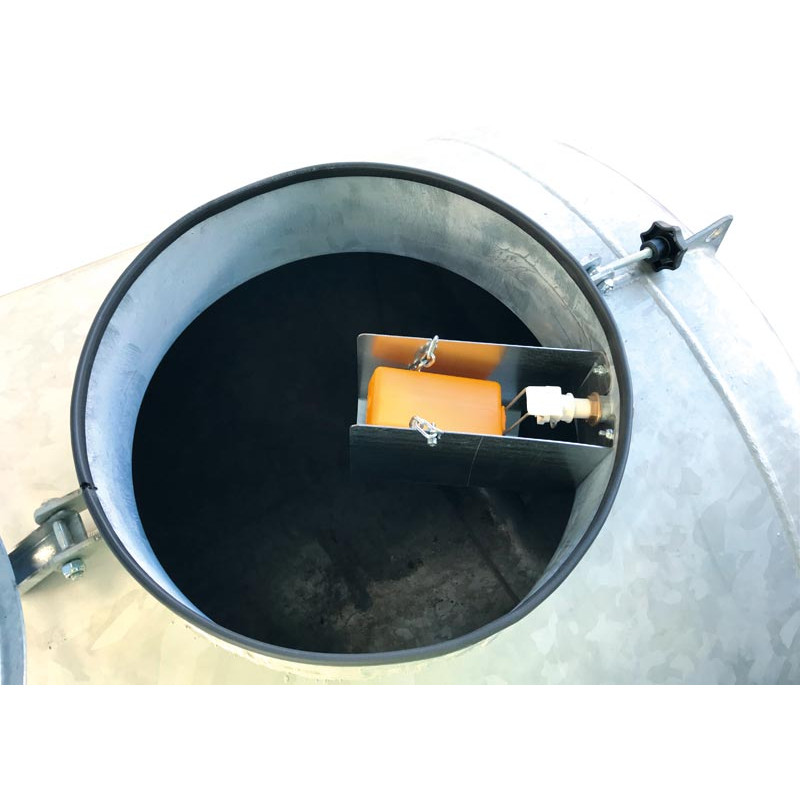 Schwimmerventil zum automatischen Befüllen des Wasserfasses