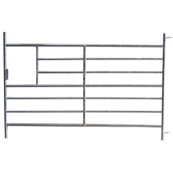 Steckfix-Ablammhorde mit Tränkeausnehmung