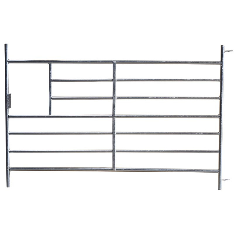 Steckfix-Ablammhorde mit Tränkeausnehmung