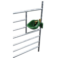 Steckfix-Ablammhorde mit Tränkeausnehmung