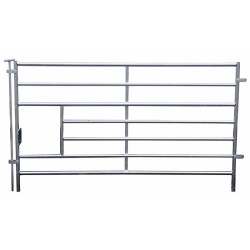 Ablammhorde mit Tränkeausnehmung und Stecker