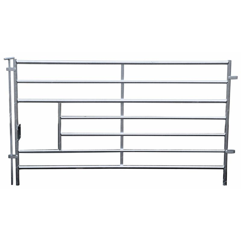 Ablammhorde mit Tränkeausnehmung und Stecker