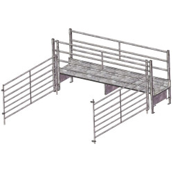 Befestigungsschiene für Horden