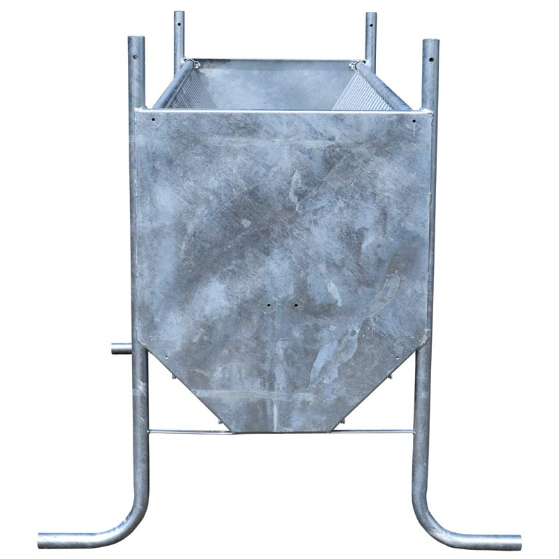 2 m Doppelte Raufe auf Füssen für Schafe und Ziegen