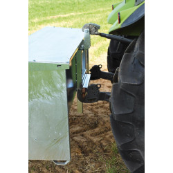 einfacher Selektionsfutterautomat 265 l mit Lämmerschlupf