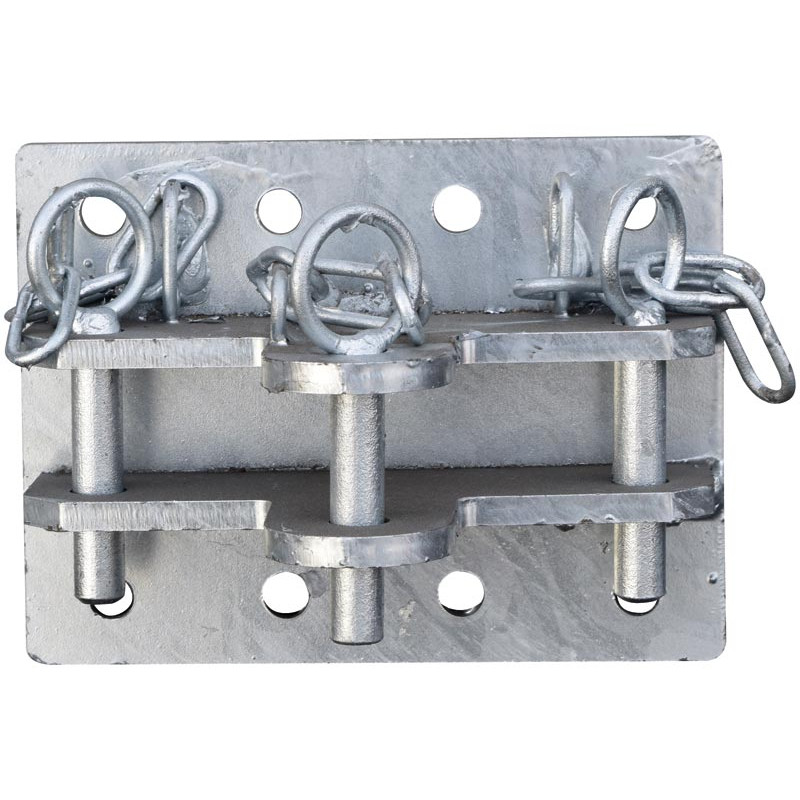 Dreifache Befestigung