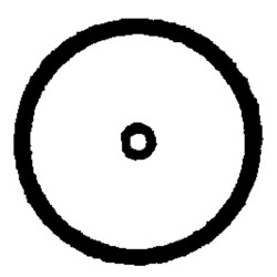 Ø 102 mm Pfosten ohne Befestigungen zum Einbetonieren - H. 2,13 m - Wandstärke 4 mm Ø 102 mm Pfosten ohne Befestigungen zum Einbetonieren - H. 2,13 m - Wandstärke 4 mm