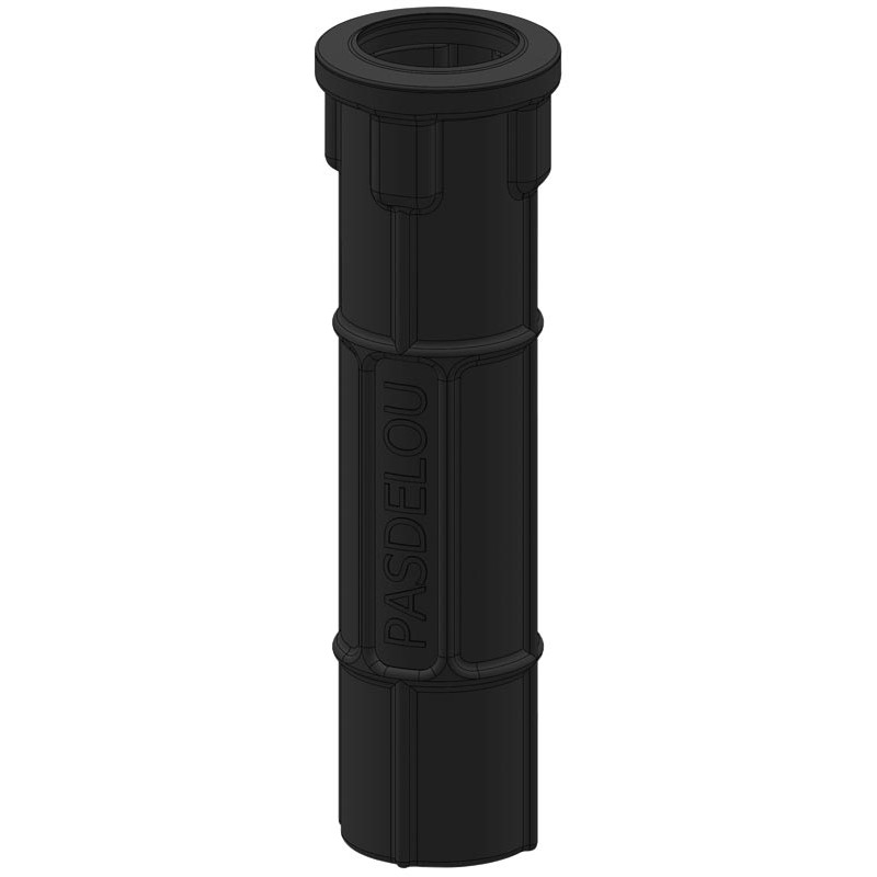 Runde Bodenhülse aus Kunststoff für Ø 102 mm runden Pfosten Runde Bodenhülse aus Kunststoff für Ø 102 mm runden Pfosten