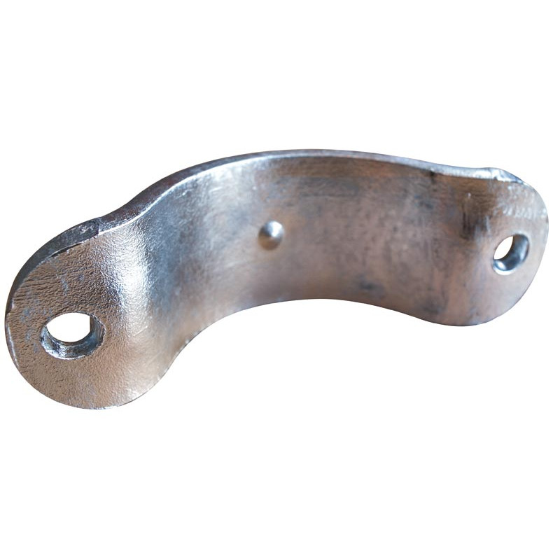 1/2 Schelle ohne Befestigungen für Ø 102 mm runden Pfosten 