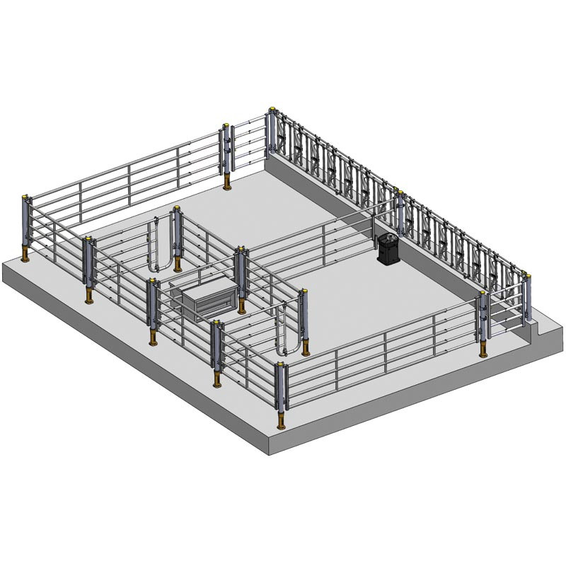 „ISOPROTEC“ Schutzmuffe aus Kunststoff für Ø 102 mm Pfosten