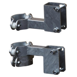 Schwenkadapter für 6-rohriges Tor Schwenkadapter für 6-rohriges Tor