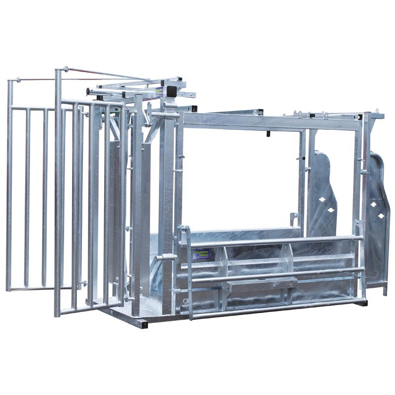 Behandlungsstand LFM - Feste Seiten - Verblechte seitliche Panels mit aufklappbarem Oberteil Behandlungsstand LFM - Feste Seiten - Verblechte seitliche Panels mit aufklappbarem Oberteil