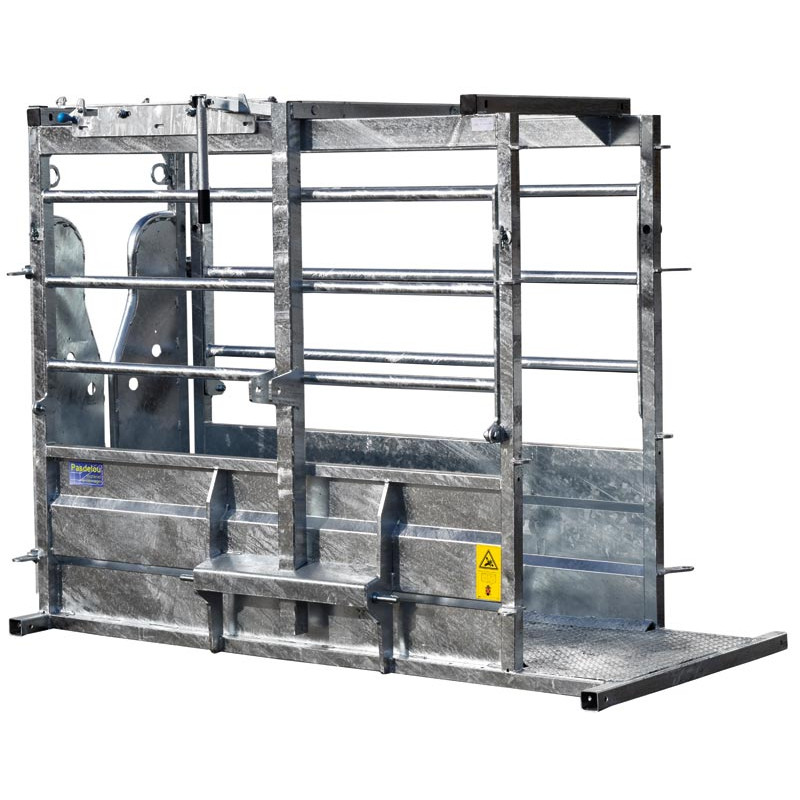 Behandlungsstand LFM - Feste Seiten - Verblechte seitliche Panels mit aufklappbarem Oberteil Behandlungsstand LFM - Feste Seiten - Verblechte seitliche Panels mit aufklappbarem Oberteil