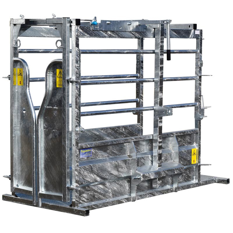Behandlungsstand LFM - Feste Seiten - Verblechte seitliche Panels mit aufklappbarem Oberteil Behandlungsstand LFM - Feste Seiten - Verblechte seitliche Panels mit aufklappbarem Oberteil