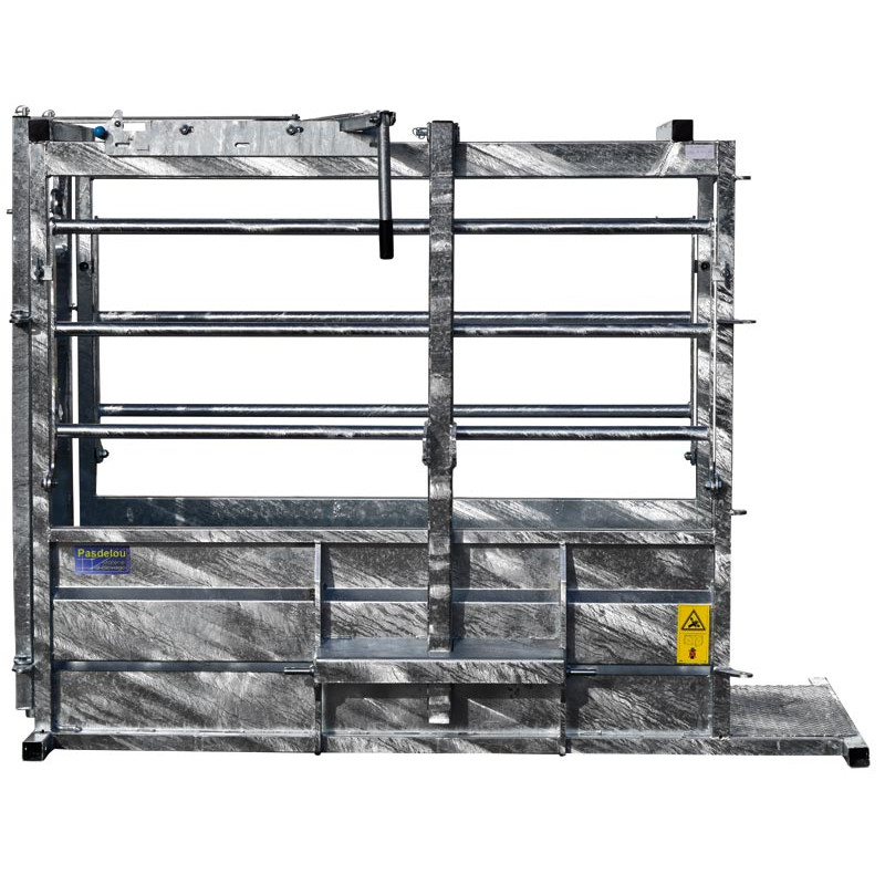 Behandlungsstand LFM - Feste Seiten - Verblechte seitliche Panels mit aufklappbarem Oberteil Behandlungsstand LFM - Feste Seiten - Verblechte seitliche Panels mit aufklappbarem Oberteil