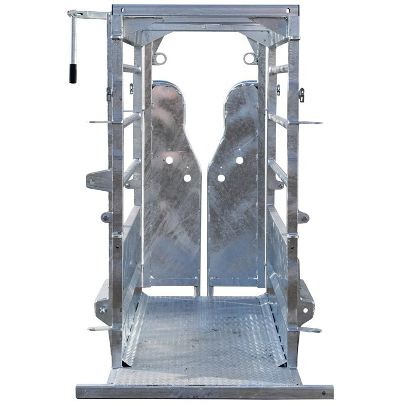 Behandlungsstand LFM - Feste Seiten - Verblechte seitliche Panels mit aufklappbarem Oberteil Behandlungsstand LFM - Feste Seiten - Verblechte seitliche Panels mit aufklappbarem Oberteil