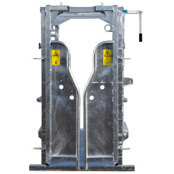 Behandlungsstand LFM - Feste Seiten - Verblechte seitliche Panels mit aufklappbarem Oberteil Behandlungsstand LFM - Feste Seiten - Verblechte seitliche Panels mit aufklappbarem Oberteil