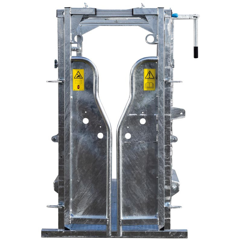 Behandlungsstand LFM - Feste Seiten - Verblechte seitliche Panels mit aufklappbarem Oberteil Behandlungsstand LFM - Feste Seiten - Verblechte seitliche Panels mit aufklappbarem Oberteil