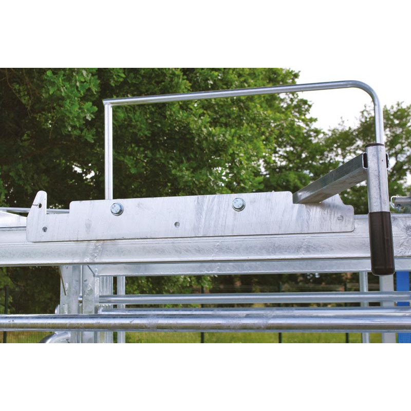Behandlungsstand LFM - Feste Seiten - Verblechte seitliche Panels mit aufklappbarem Oberteil Behandlungsstand LFM - Feste Seiten - Verblechte seitliche Panels mit aufklappbarem Oberteil